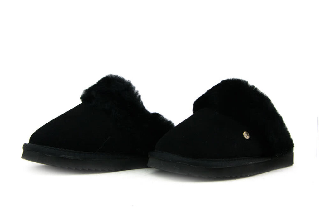 Warmbat Warmbat Slippers Flurry Black