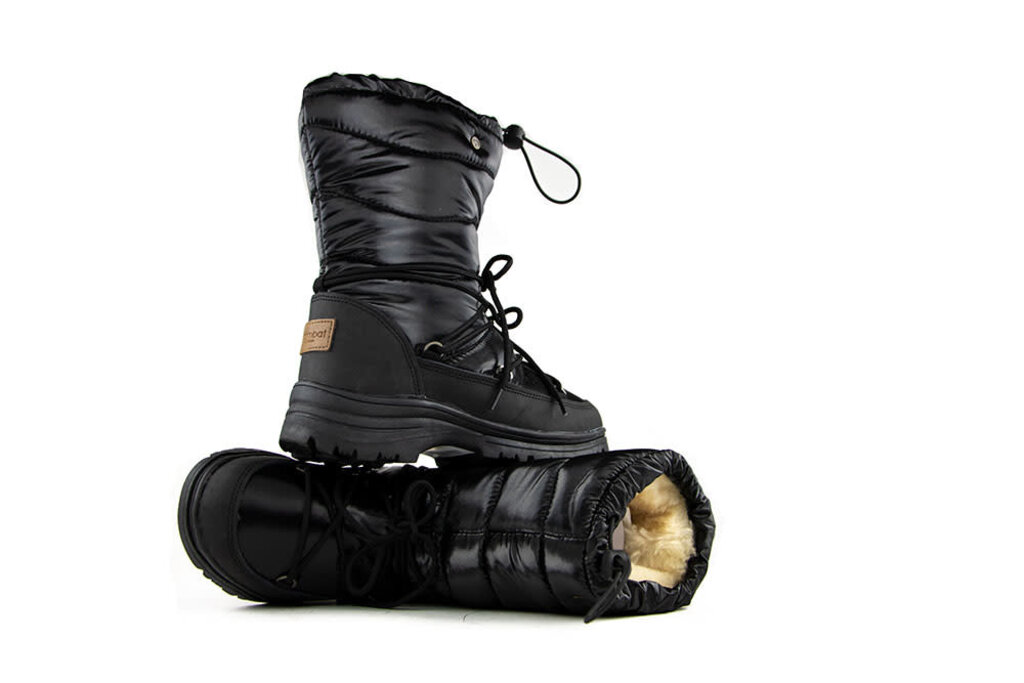 Warmbat Warmbat Bunbury Snow Boots Metallic Zwart