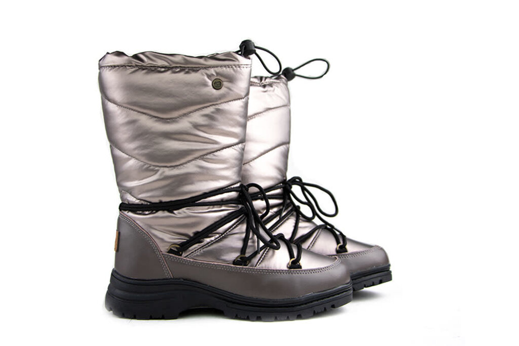 Warmbat Warmbat Bunbury Lace Boots Metallic Brons