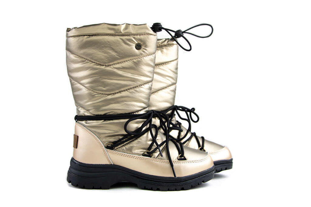 Warmbat Warmbat Bunbury Snow Boots Metallic Goud