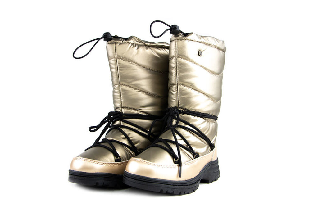 Warmbat Warmbat Bunbury Snow Boots Metallic Goud