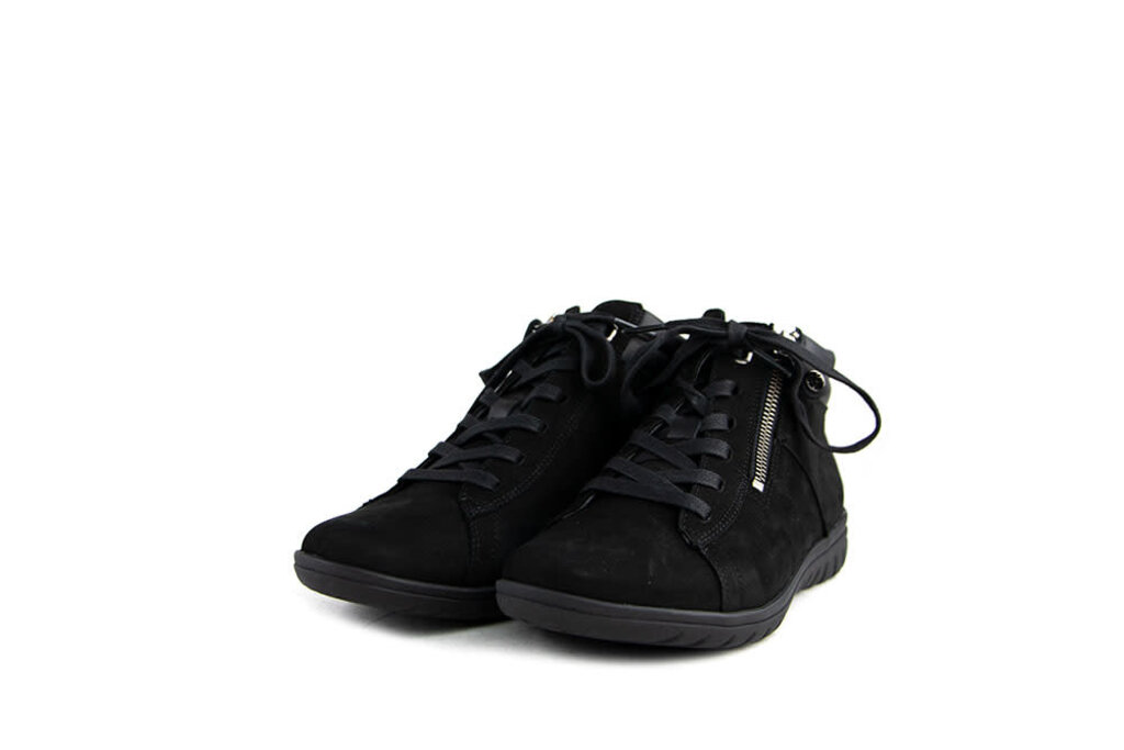 Hartjes Hartjes Hohe Schnürschuh Casual Boots Zwart