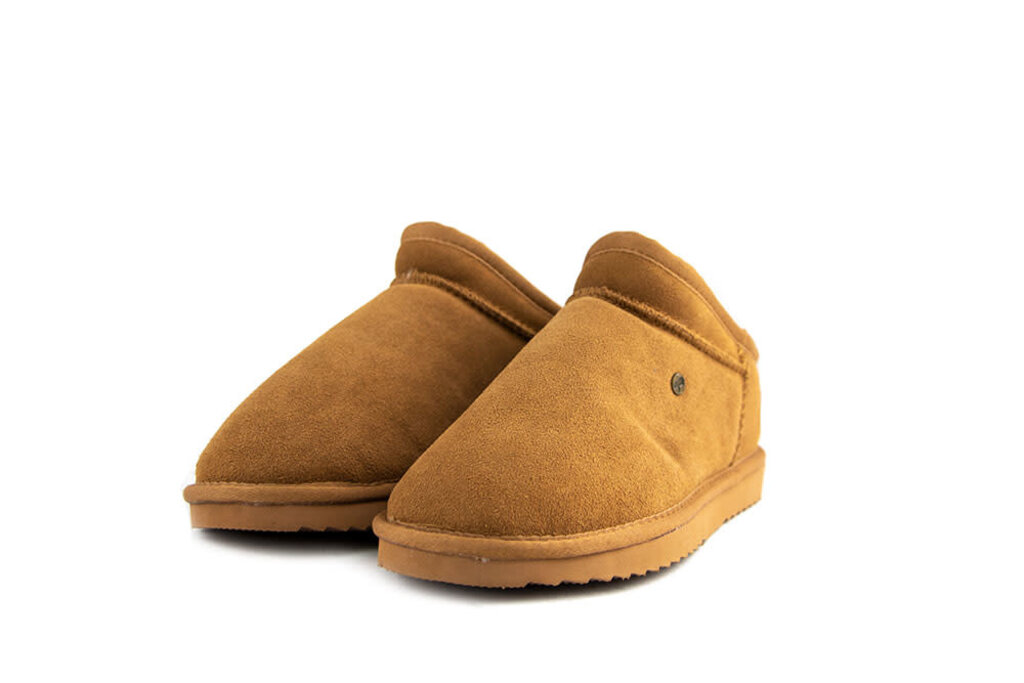 Warmbat Warmbat Slippers Conner Cognac Suede