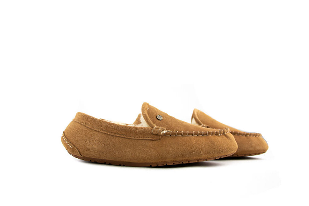 Warmbat Warmbat Mocassins Earlwood Cognac Suede