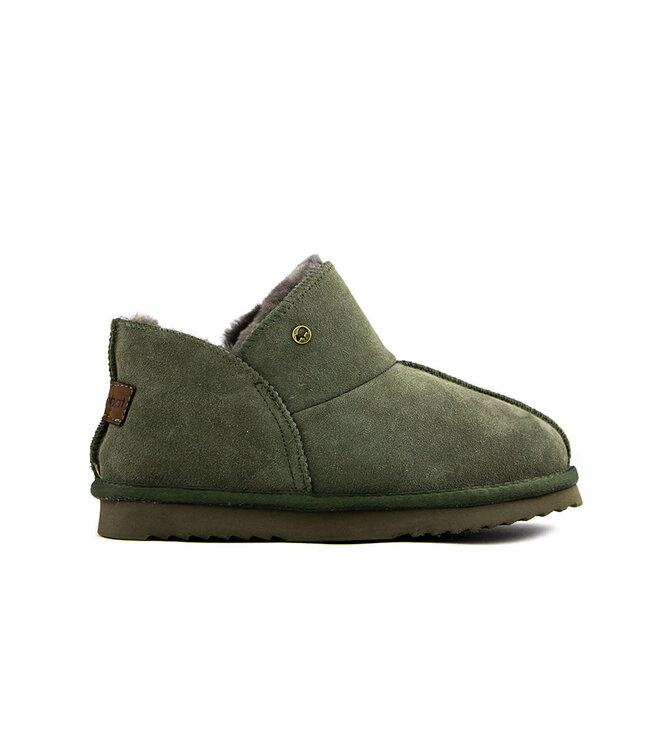 Warmbat Hausschuhe Groen Willow Suede