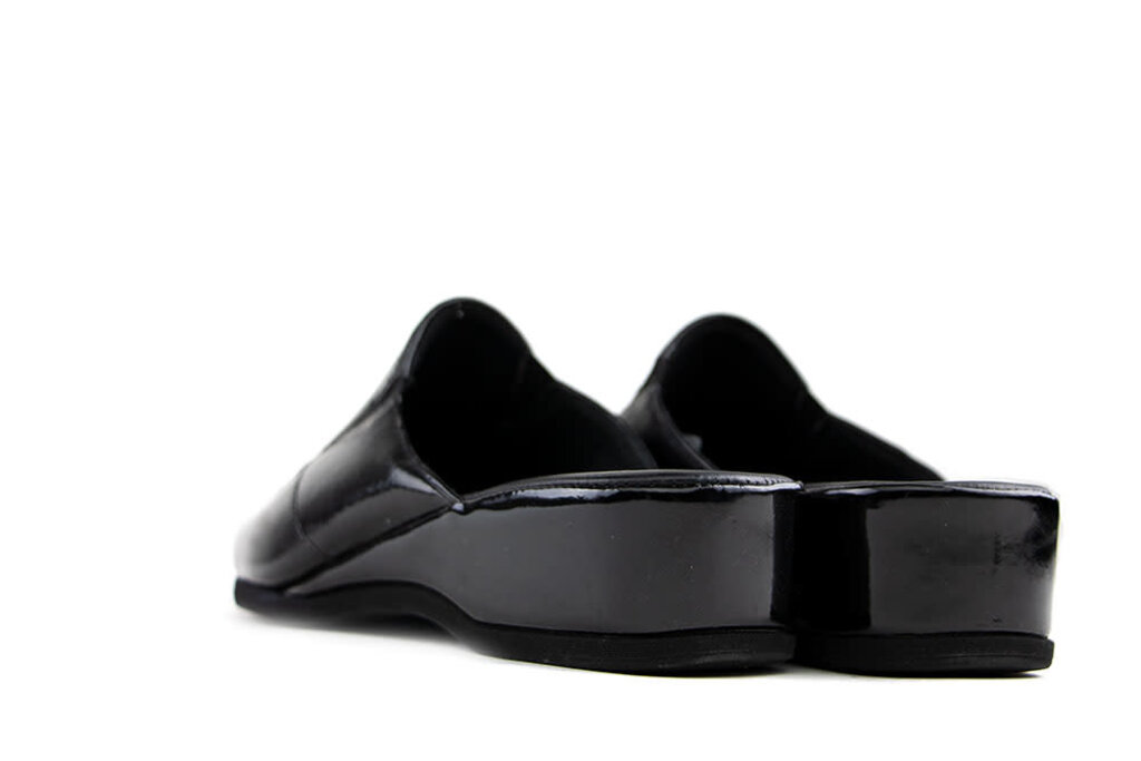 Rohde Rohde Slippers Black patent leather