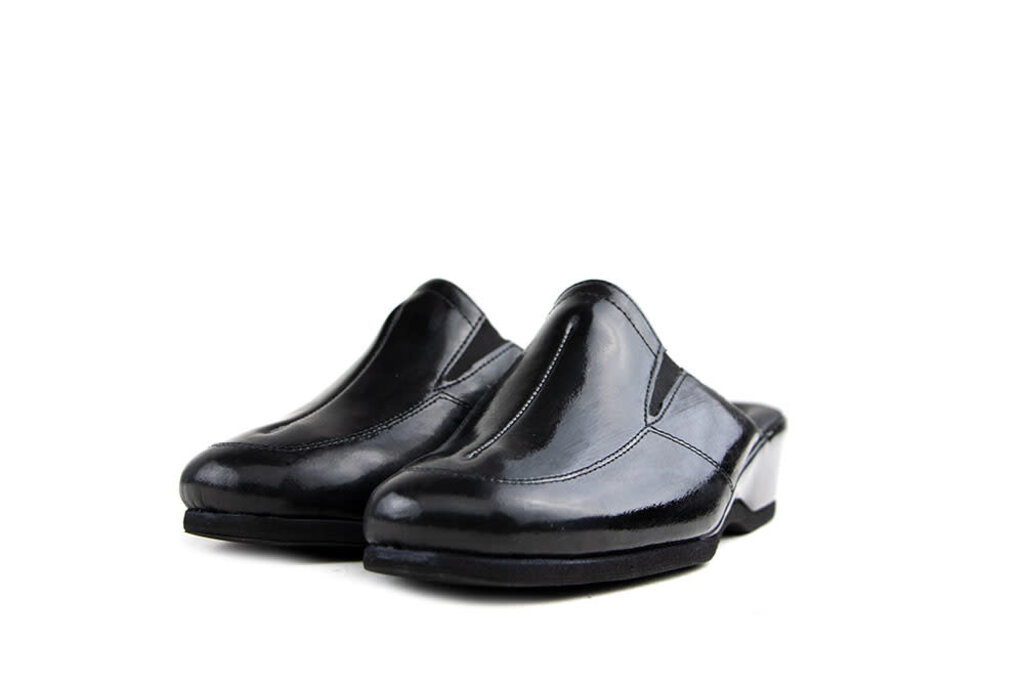 Rohde Rohde Slippers Black patent leather