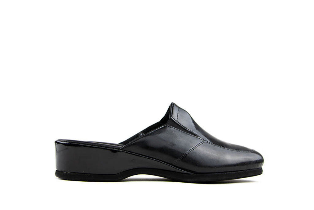 Rohde Rohde Slippers Black patent leather