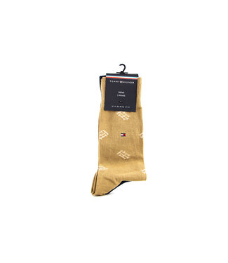 Tommy Hilfiger Tommy Hilfiger Sock Monogram Khaki Navy