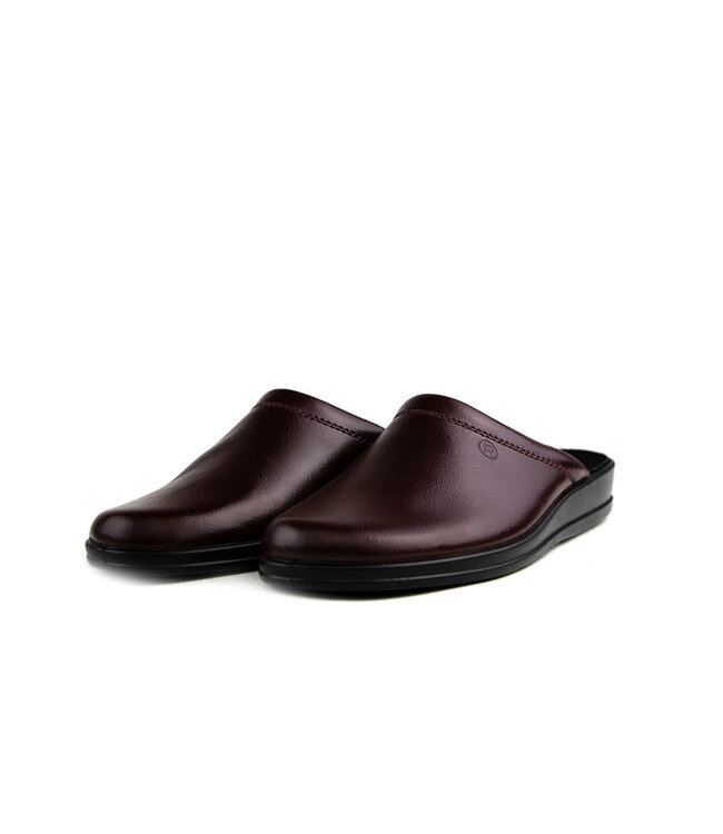 Rodhe Slippers Red Leather