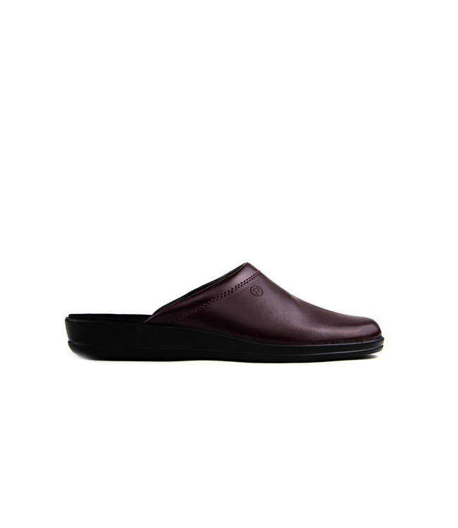 Rodhe Slippers Red Leather