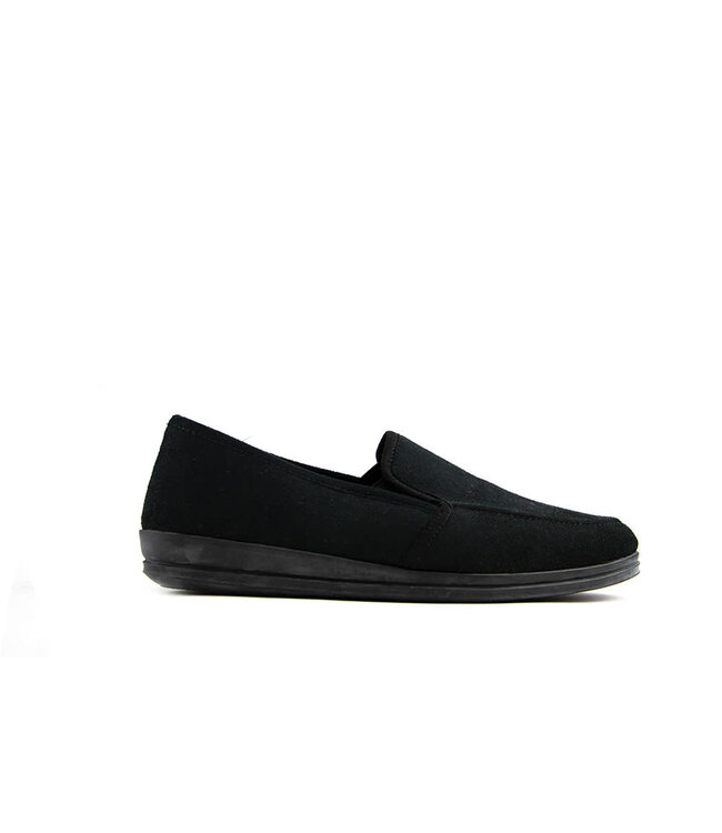 Rohde Slippers Black velours