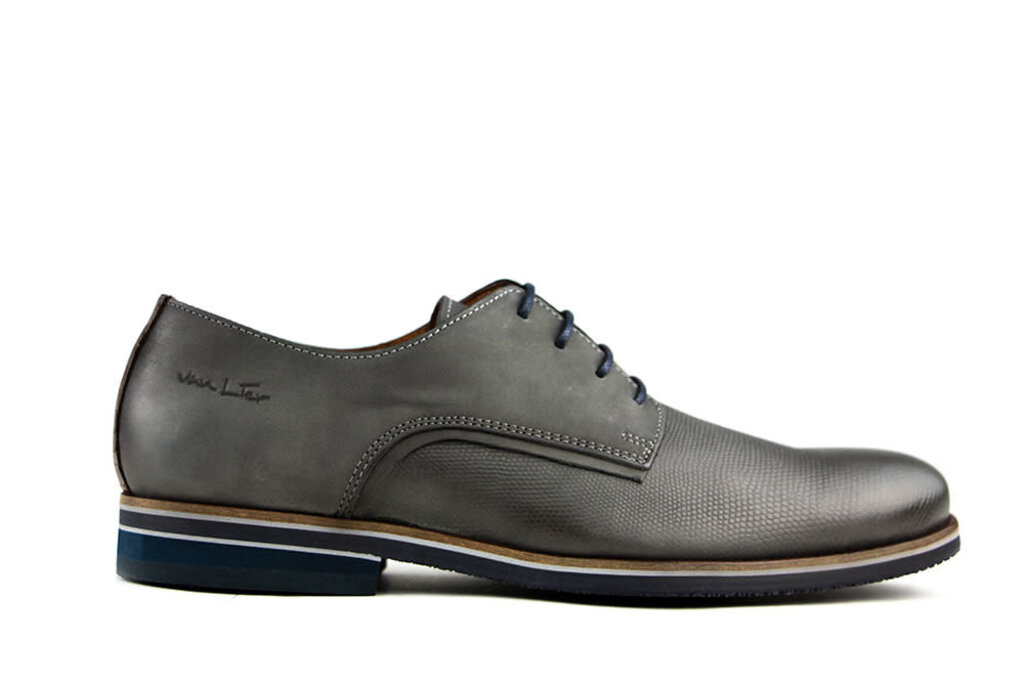 Van Lier Lace-up Shoes Grey Nubuck | Worldwide Shipment & Low Fees -  Steenbergen Schoenen