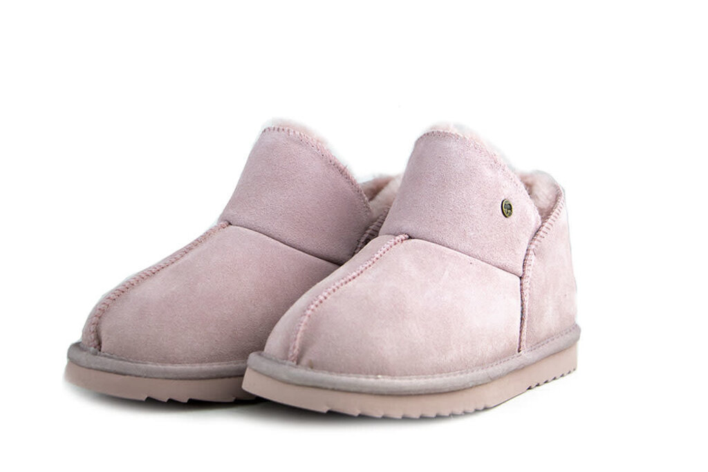 Warmbat Warmbat Pantoffels Willow Roze Suede