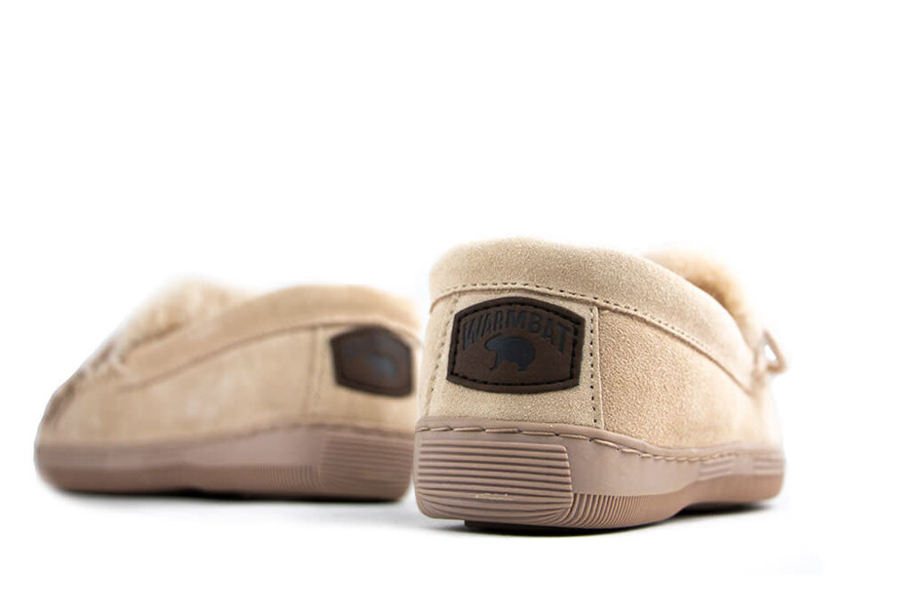 Warmbat Warmbat Pantoffels Beige Koala Blush Suede