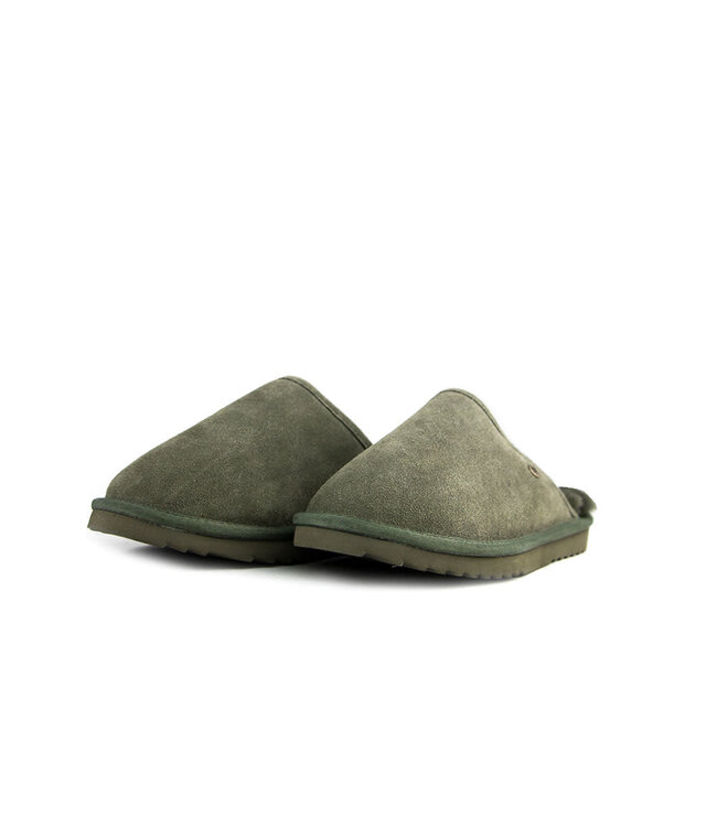 Warmbat Slippers Classic Olive Suede