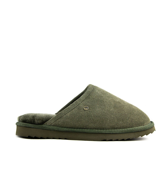Warmbat Slippers Classic Olive Suede