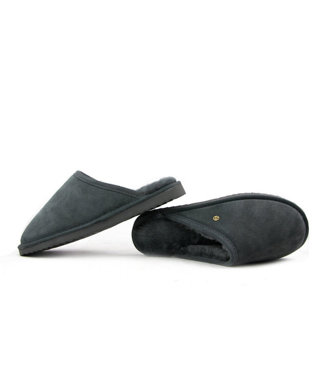 Warmbat Slippers Darkgrey Suede