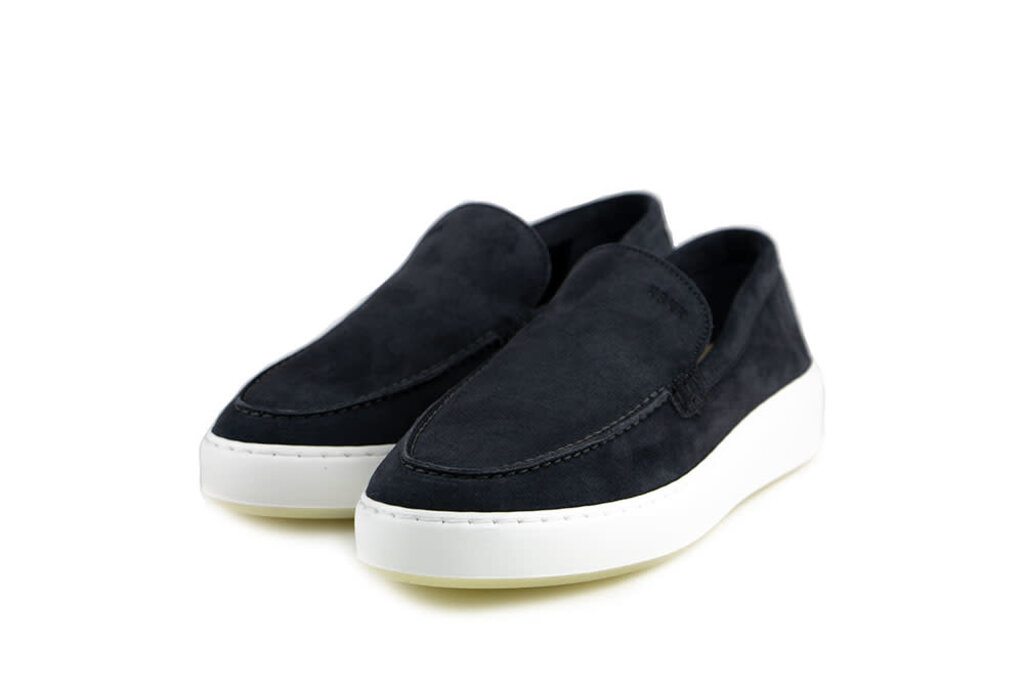 Nubikk Nubikk Loafers Blauw Jiro Mio Steel Suede