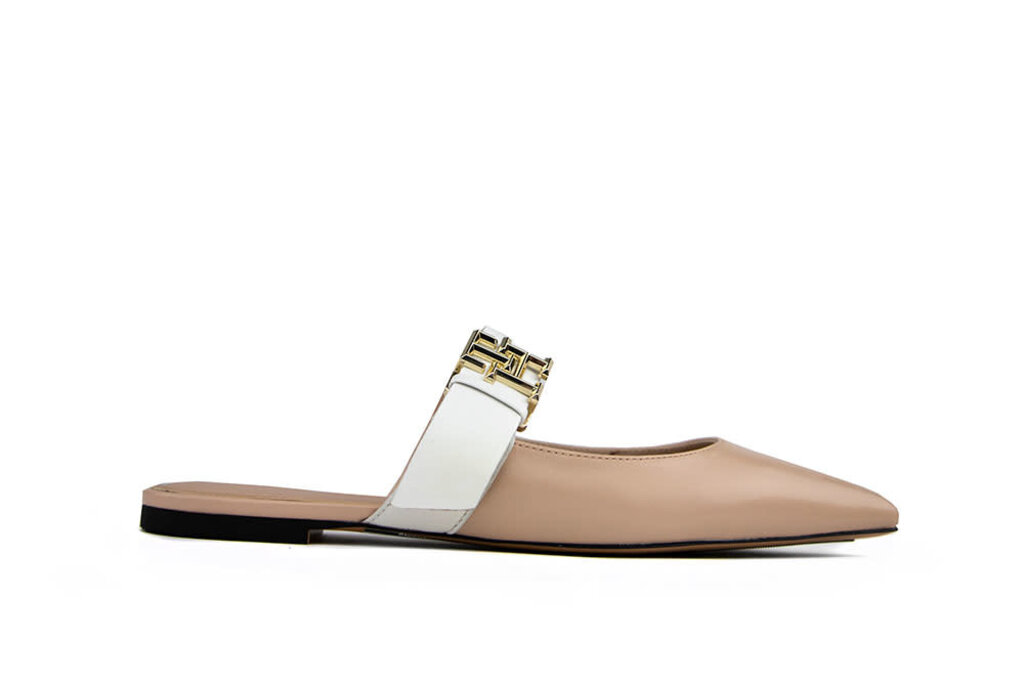 Tommy Hilfiger Tommy Hilfiger Pointy Feminine Mule Misty Blush