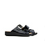 Solidus Slipper Wellness Schwarz Lack