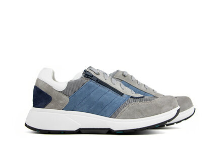 Xsensible Xsensible Sneaker Dublin Grey Blue H Xsensible Xsensible Sneaker Dublin Grey Blue H