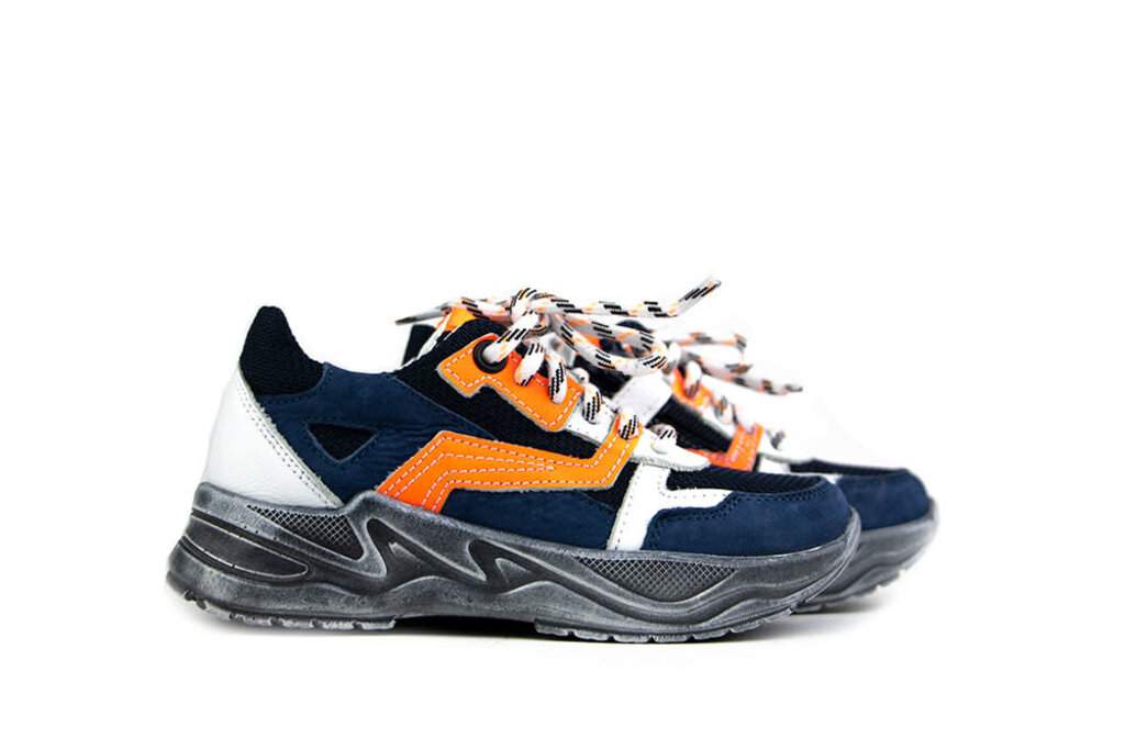 Trackstyle Trackstyle Sneaker Bas Best Blue Orange