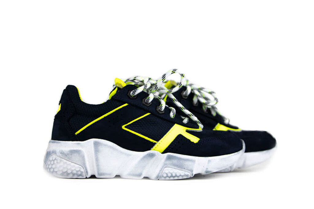 Trackstyle Trackstyle Sneaker Eric Eerst Darkblue Yellow