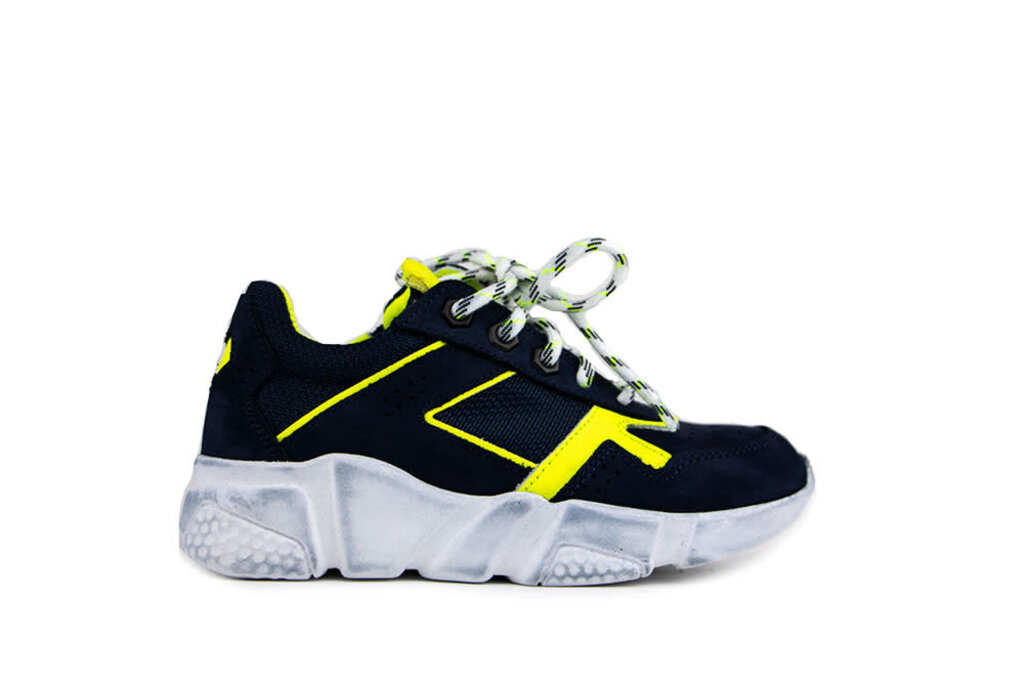 Trackstyle Trackstyle Sneaker Eric Eerst Darkblue Yellow