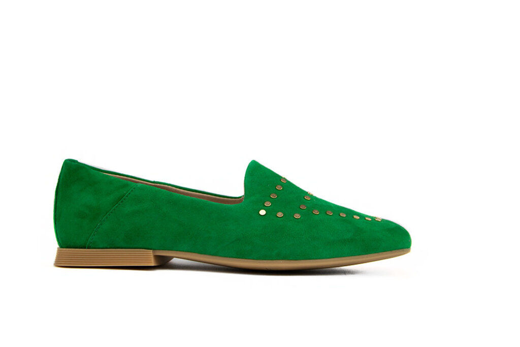 Mjus Mjus Loafers Studs Groen Suede