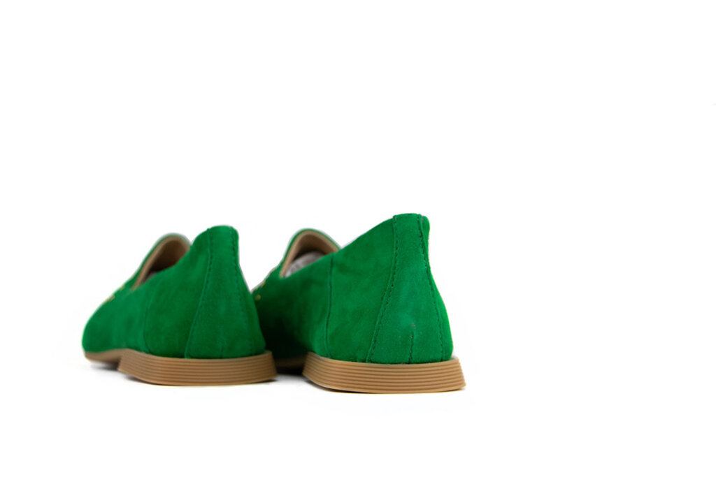Mjus Mjus Loafers Studs Green Suede