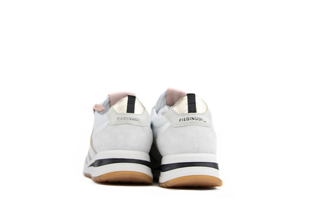 Piedi Nudi Piedi Nudi Sneaker White Pink Platinum