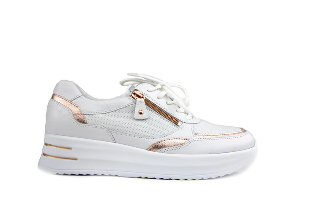 Waldläufer Waldlaufer Sneaker Arianne Weiss Rosegold