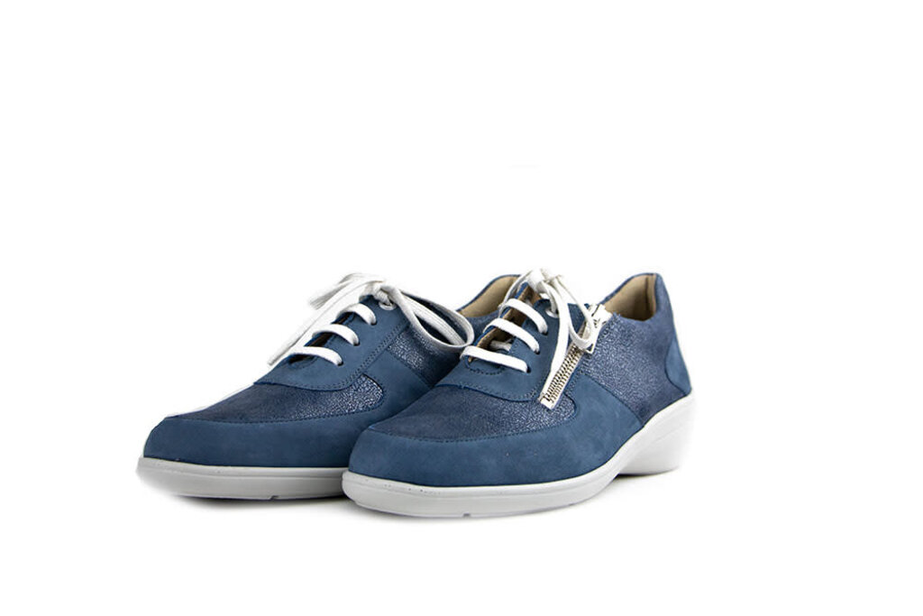 Solidus Solidus Schnürschuhe Hedda Jeans Navy Nubuck