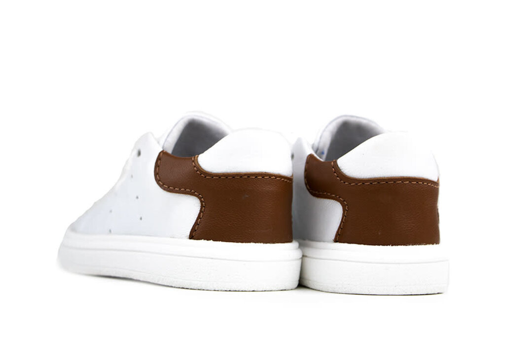 Pinocchio Pinocchio  Sneaker Wit Cognac