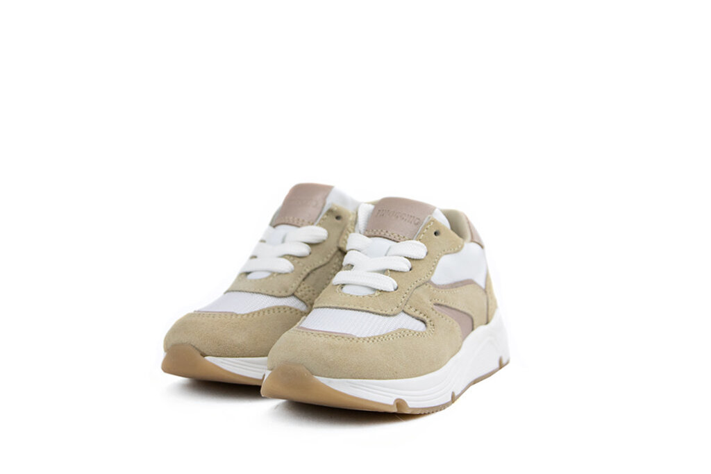 Pinocchio Pinocchio Sneaker Beige Poeder Combi