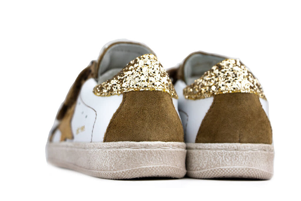 CLIC Clic Klittenband Sneaker Leopard Glitter