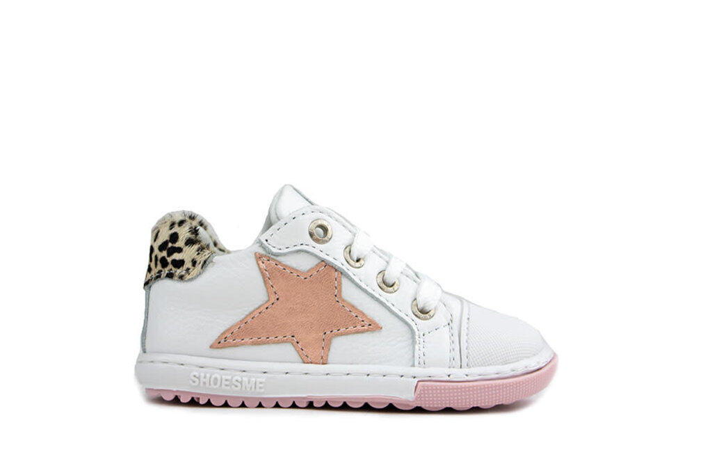 Shoesme Shoesme Extreme Flex Sneaker White Pink