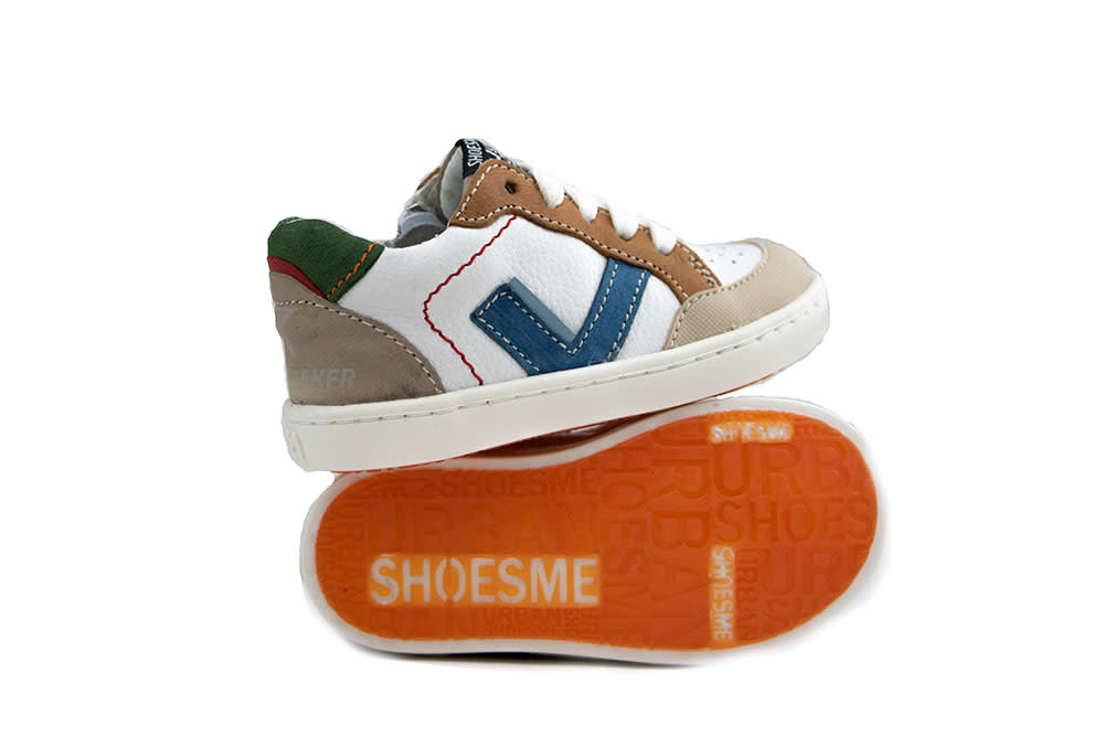 syndroom hetzelfde wacht Shoesme Urban Sneaker White Beige | Gratis Verzending v.a. € 40,- -  Steenbergen Schoenen