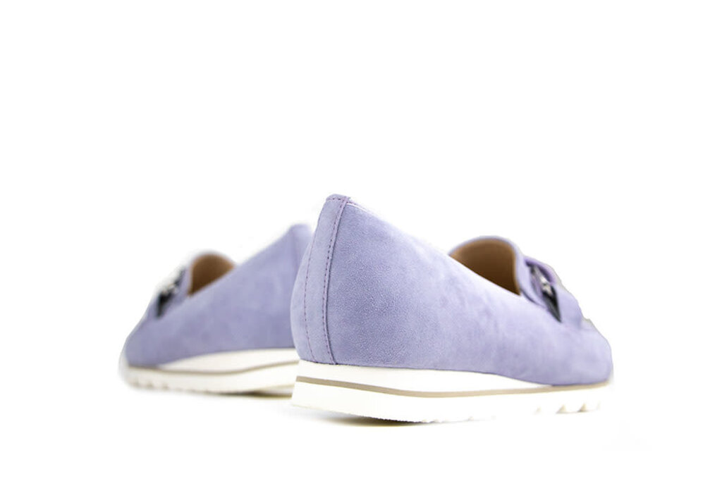 Hassia Hassia Loafer Ketting  Lightlila Suede Pisa