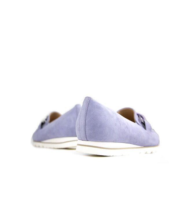 Hassia Loafer Ketting  Lightlila Suede Pisa