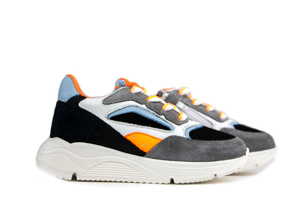 GIGA Giga Sneaker Thomas Good Grey Black Orange