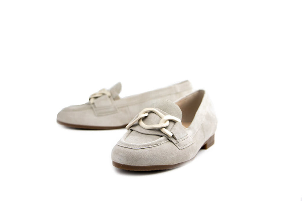 Gabor Gabor Loafers Chain Leinen Suede