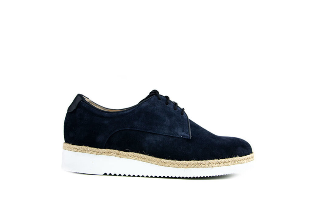 Durea Durea Lace-up Marine Suede K-width