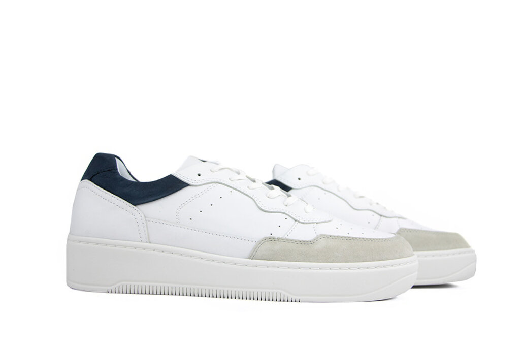 Blackstone Blackstone Sneaker Drew White Navy