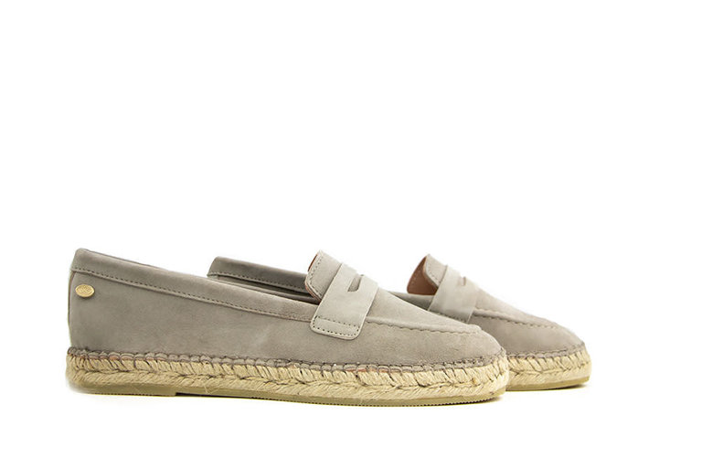 Fred de la Bretoniere Fred de la Bretoniere Espadrille Loafer Taupe