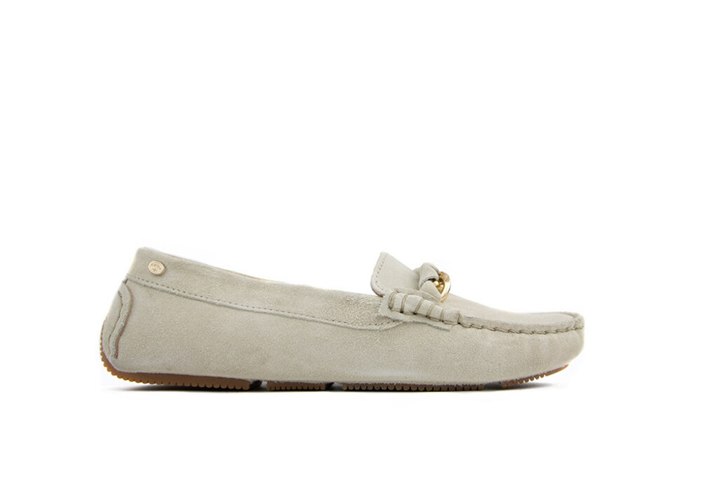 Fred de la Bretoniere Fred de la Bretoniere Moccassins Beige Suede