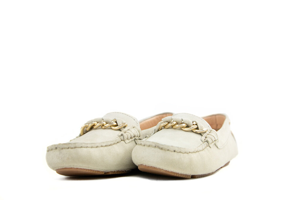 Fred de la Bretoniere Fred de la Bretoniere Moccassins Beige Suede