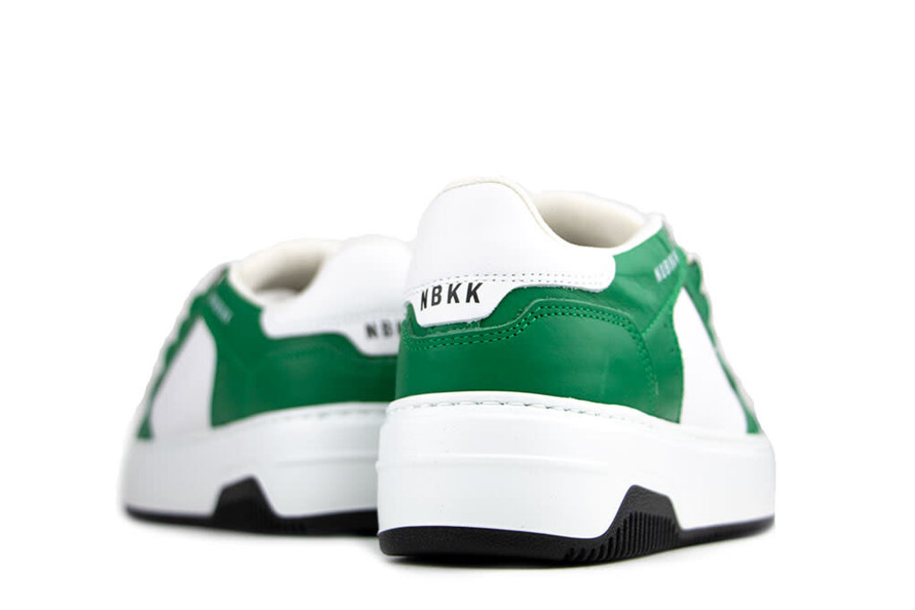 Nubikk Nubikk Basket Buxton White Leather Green