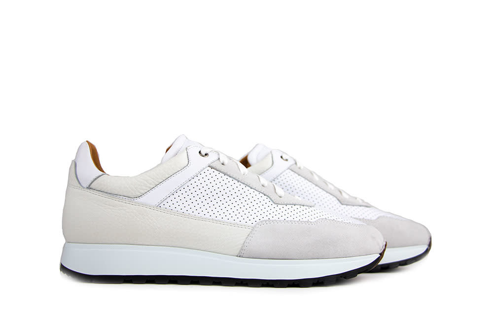 Magnanni sneakers wit hotsell